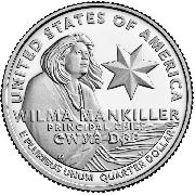 2022-S Wilma Mankiller American Women Quarter GEM SILVER PROOF