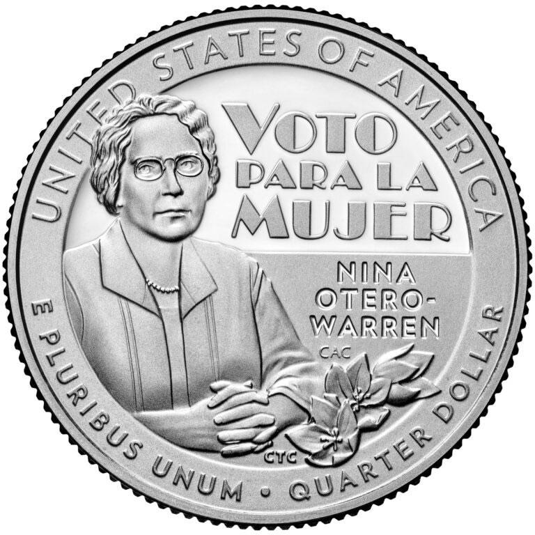 2022-S Nina Otero-Warren American Women Quarter GEM PROOF