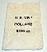 Official US Mint $100 DOLLARS Canvas Money / Coin Bag