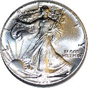 1989 BU American Silver Eagle Dollars