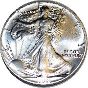 1989 BU American Silver Eagle Dollars