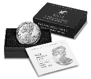 2022 Silver Eagle PROOF In Box with COA 2022-W American Silver Eagle Dollar Proof