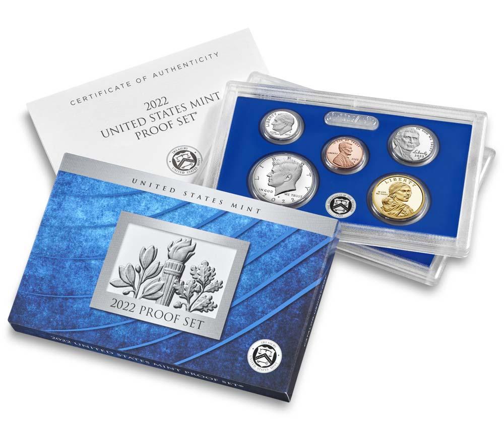 2022 PROOF SET * ORIGINAL * 10 Coin U.S. Mint Proof Set