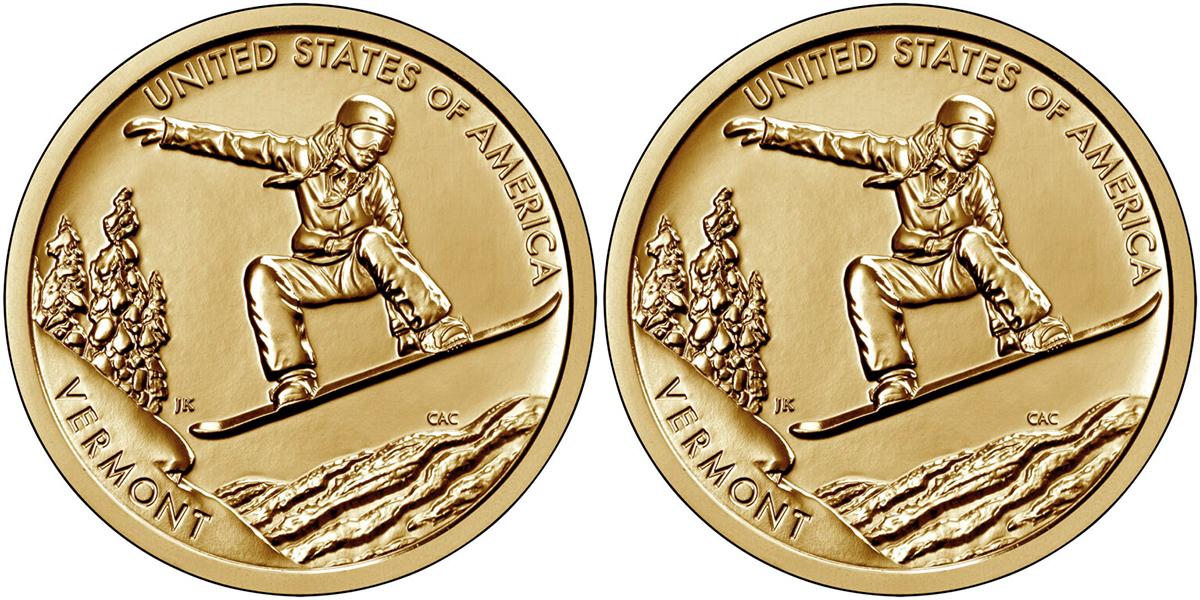 2022 P & D American Innovation Vermont Dollars BU