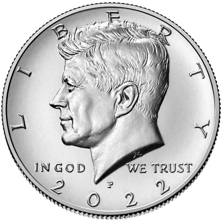 2022-P Kennedy Half Dollar GEM BU 2022 Kennedy Half