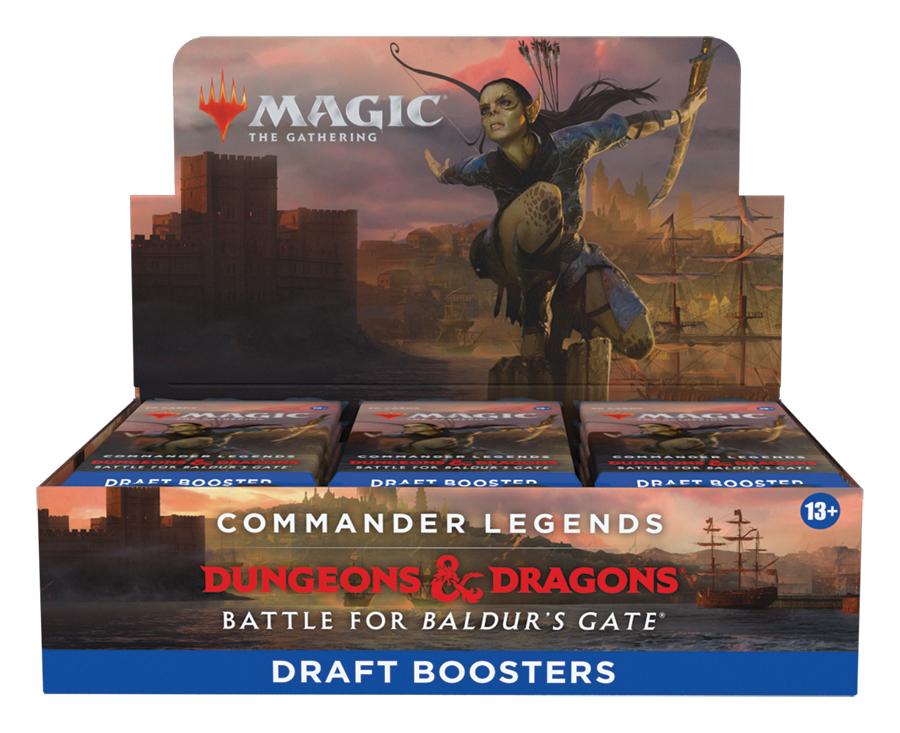 Commander Legends Battle for Baldur's Gate MTG Magic the Gathering DRAFT Booster Factory Sealed Box
