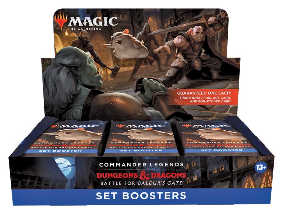 Commander Legends Battle for Baldur's Gate MTG Magic the Gathering SET Booster Factory Sealed Box