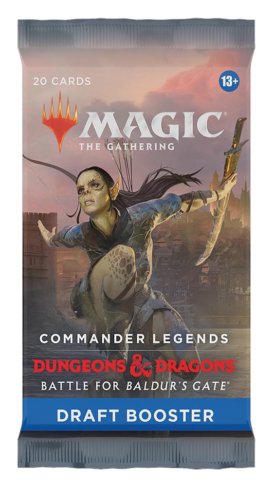 Commander Legends Battle for Baldur's Gate MTG Magic the Gathering DRAFT Booster Pack