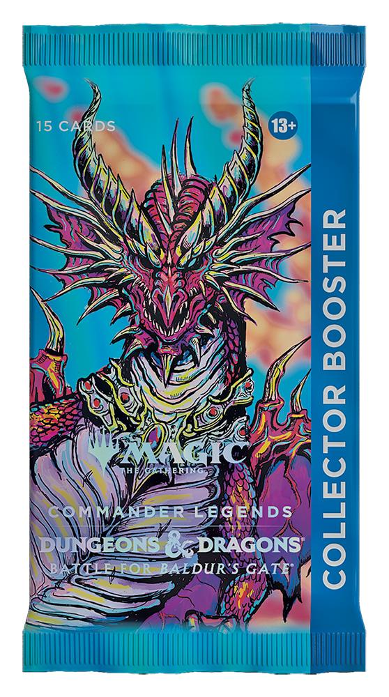 Commander Legends Battle for Baldur's Gate MTG Magic the Gathering COLLECTOR Booster Pack