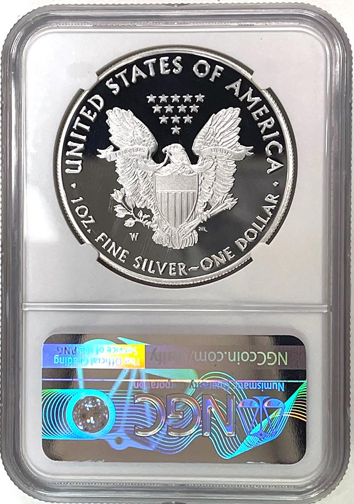 2020-W WWII V75 Privy American Silver Eagle Dollar PROOF First Releases NGC PF 70 ULTRA CAMEO