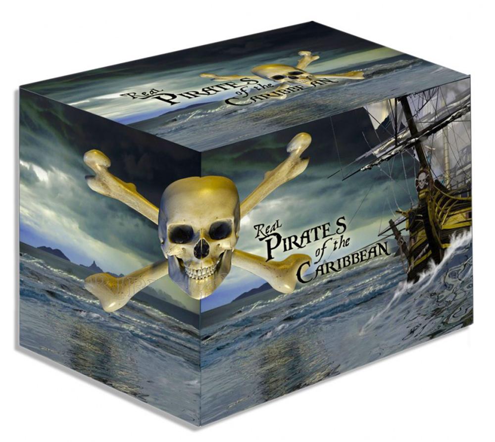 2011 Real Pirates of the Caribbean 1oz Silver Proof Four Coin Set from Niue