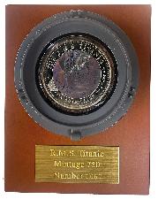 2012 Titanic 100th Anniversary Mother of Pearl $50 5oz Silver Proof Coin from Fiji