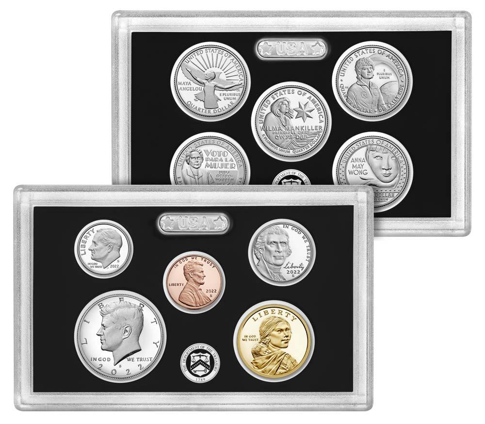 2022 SILVER PROOF SET * ORIGINAL * 10 Coin U.S. Mint Proof Set