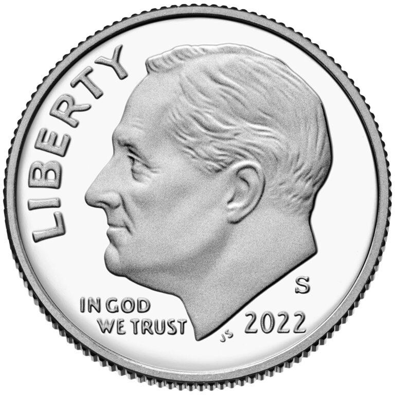 2022-S Roosevelt Dime SILVER PROOF 2022 Dime Silver Coin
