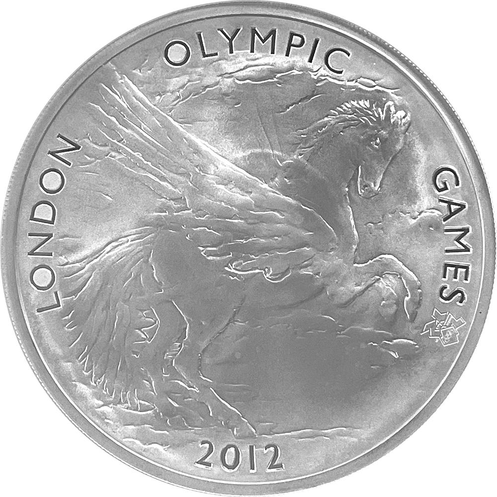 2012 Great Britain London Olympics 5 oz Silver Proof Coin S10PND in NGC PF 69 1 of First 1000 Struck