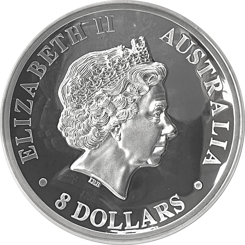 2014 P Australia Koala 5 oz Silver $8 High Relief  Proof Coin in NGC PF 70 UCAM 1 of First 500 Struck