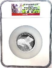 2012 P Australia Koala 5 oz Silver $8 Proof Coin in NGC PF 69 UCAM 1 of First 500 Struck