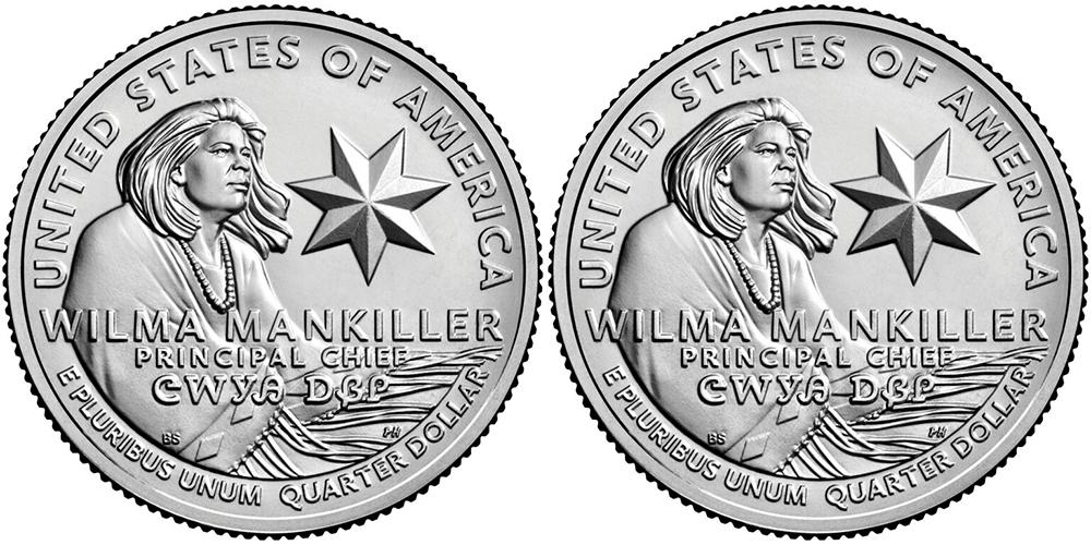 2022 P & D Wilma Mankiller American Women Quarters GEM BU