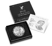 2022 Silver Eagle PROOF In Box with COA 2022-S American Silver Eagle Dollar Proof