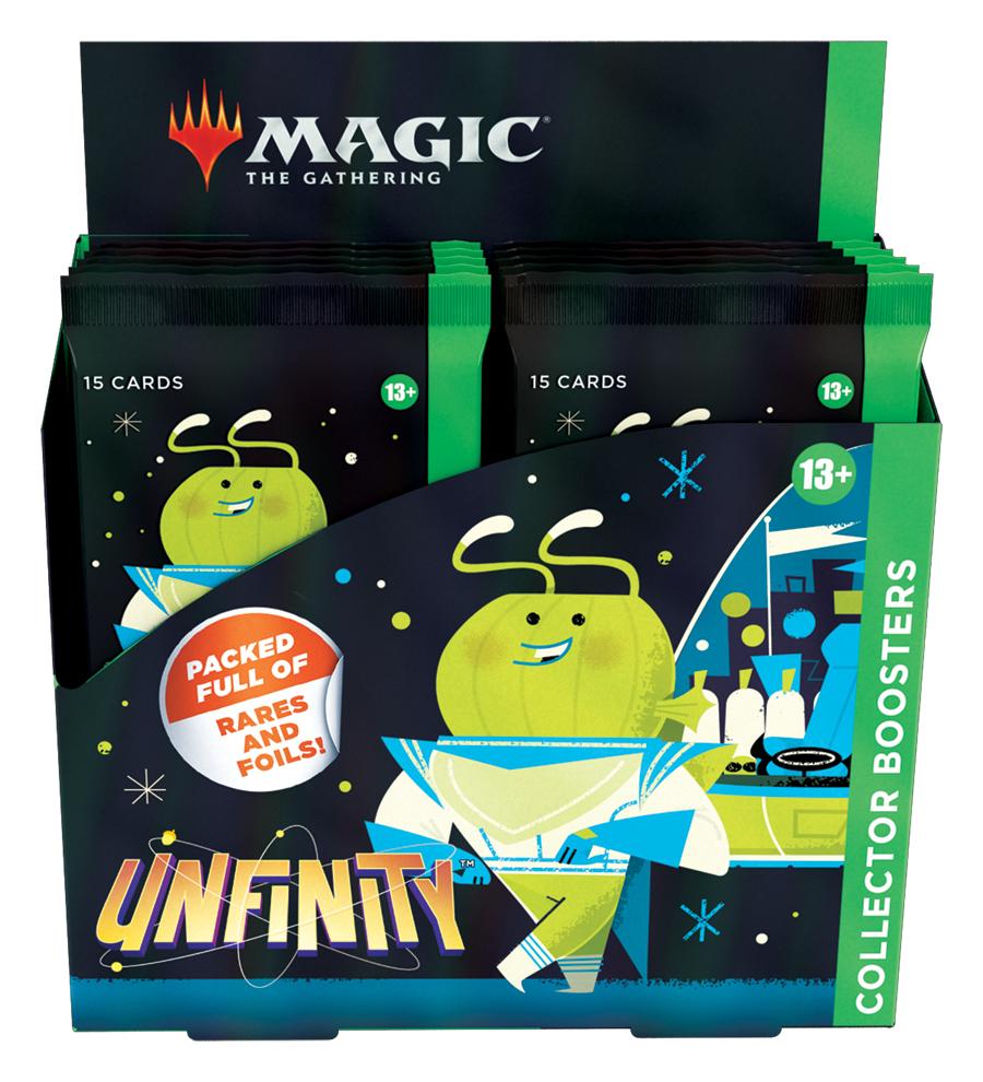 Unfinity MTG Magic the Gathering COLLECTOR Booster Factory Sealed Box