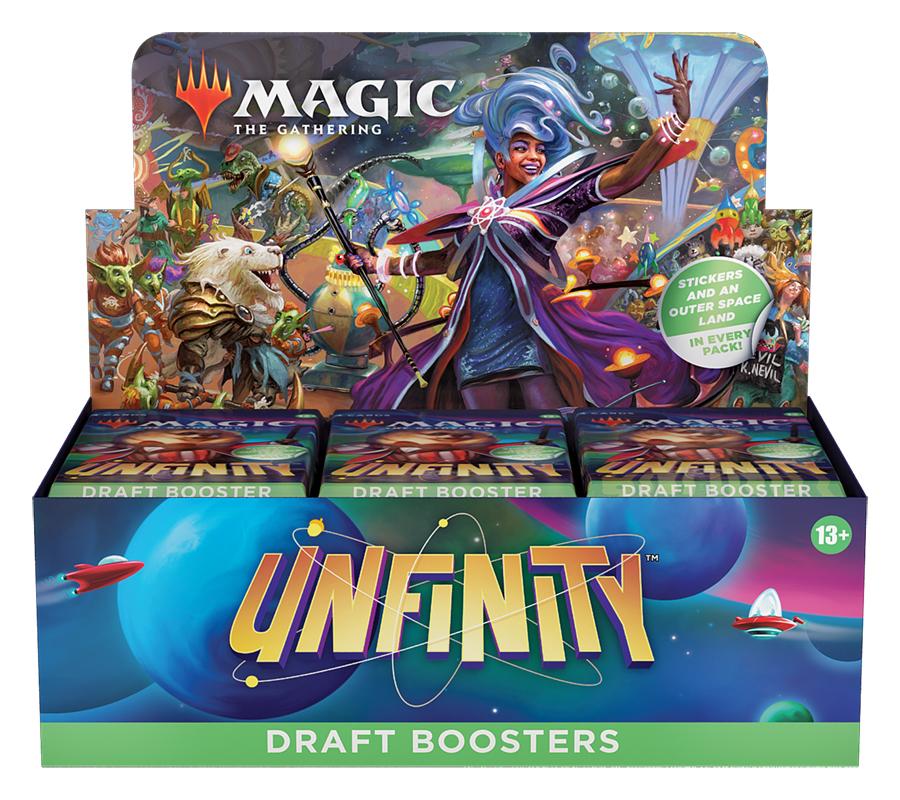 Unfinity MTG Magic the Gathering DRAFT Booster Factory Sealed Box