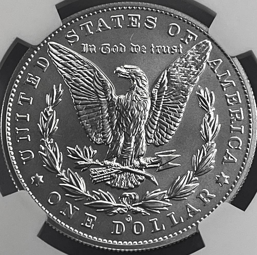 2021 Morgan Silver Dollar with O Privy Mark in NGC MS 70 First Day of Issue