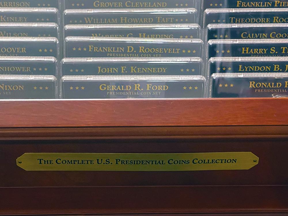 The Complete US Presidential Coins Collection (through Reagan)