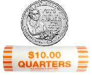 2022 P & D Nina Otero-Warren American Women Quarter ROLLS GEM BU