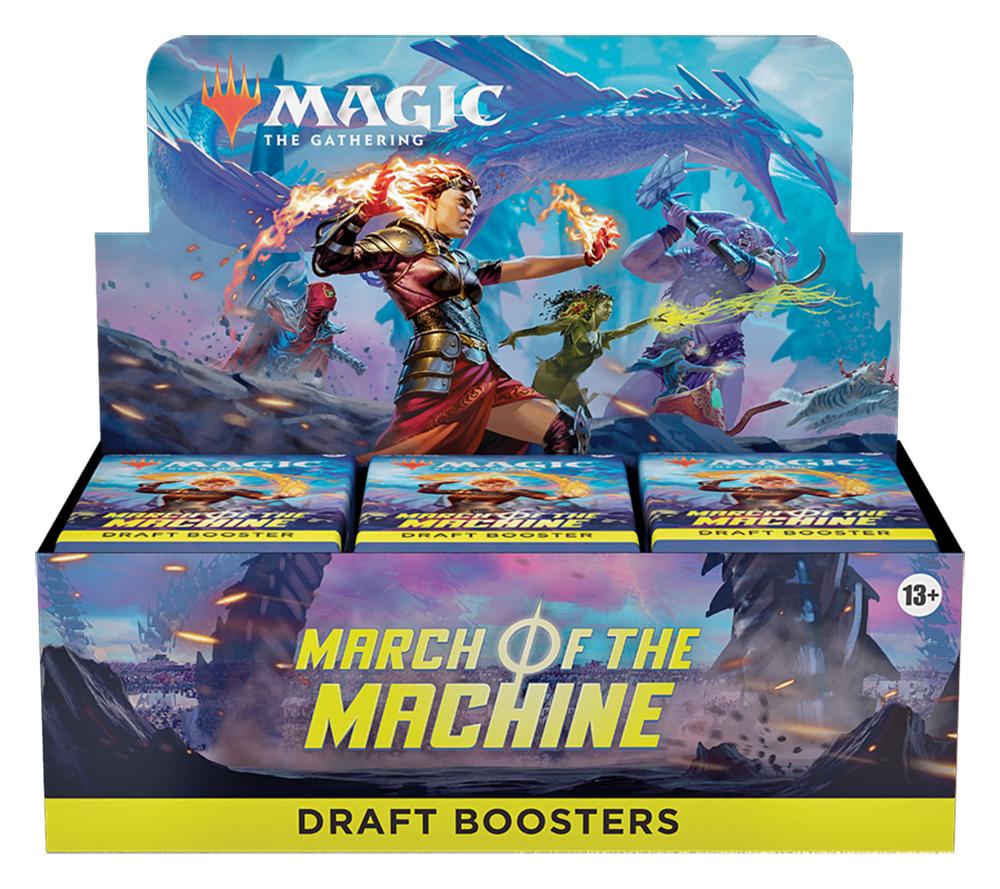 March of the Machine MTG Magic the Gathering DRAFT Booster Factory Sealed Box