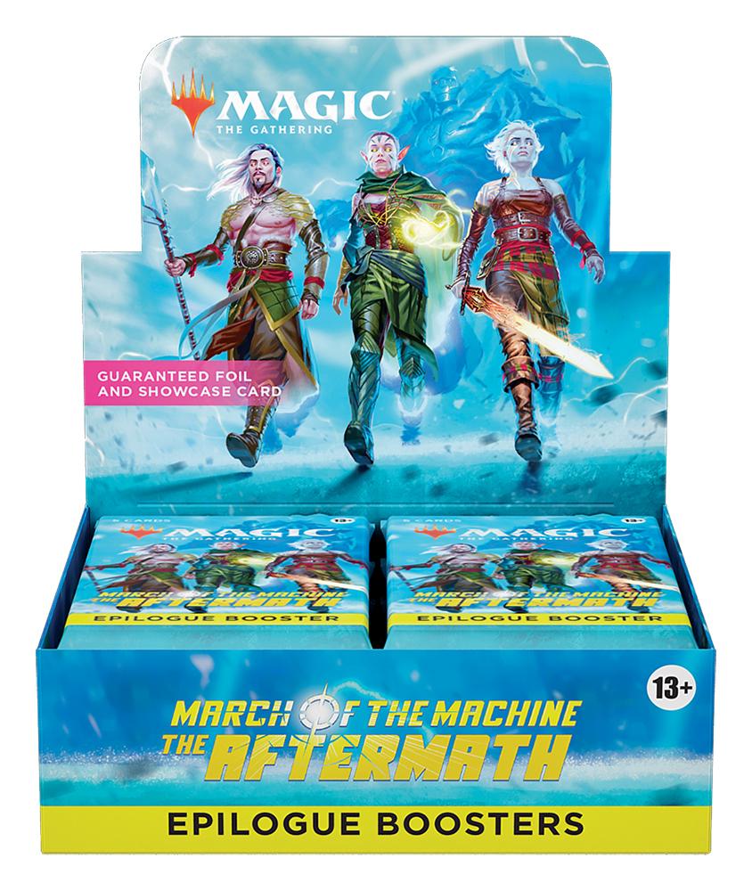 March of the Machine The Aftermath MTG Magic the Gathering EPILOGUE Booster Factory Sealed Box