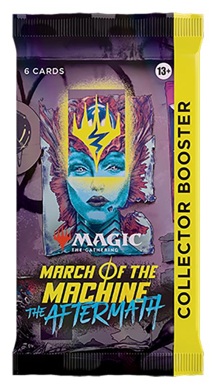 March of the Machine The Aftermath MTG Magic the Gathering COLLECTOR Booster Pack