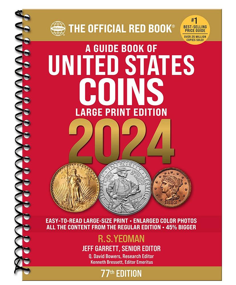 Whitman Red Book of United States Coins 2024 - Large Print