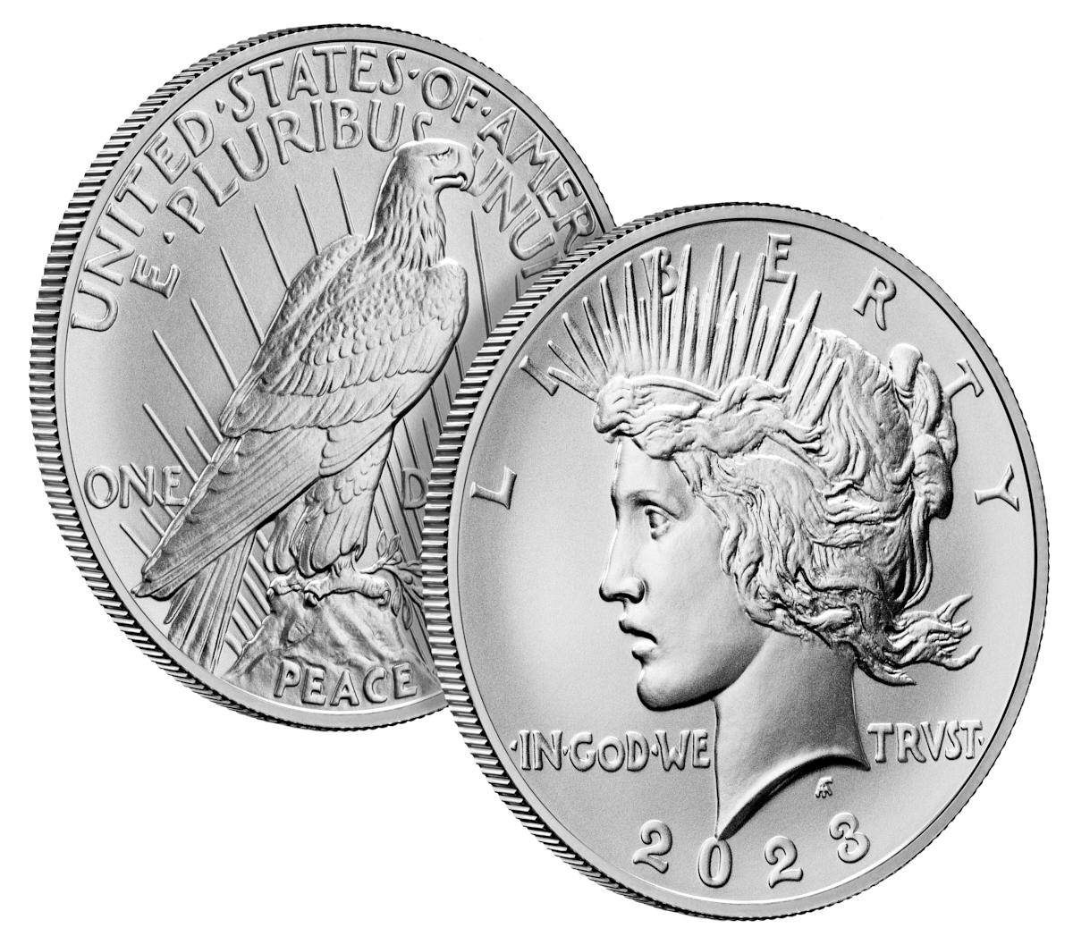 2023 Peace Silver Dollar Uncirculated (BU)