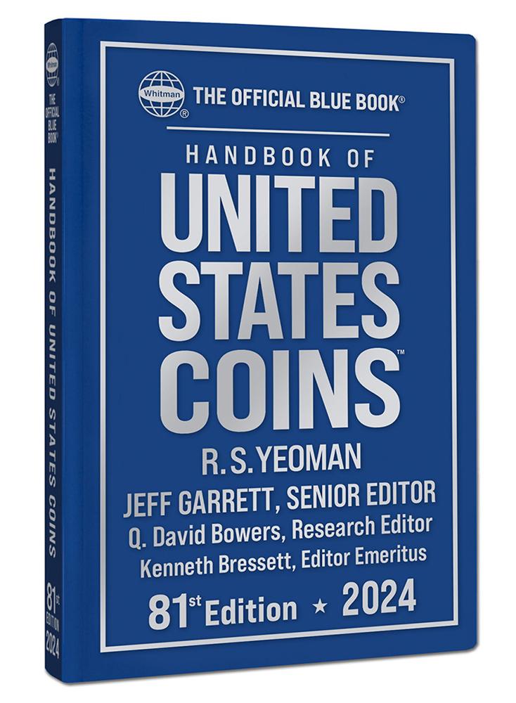 Whitman Blue Book United States Coins 2024 - Hard Cover