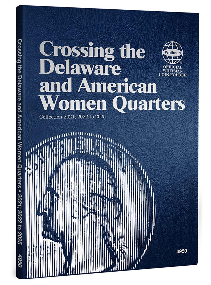 Whitman Crossing the Delaware and American Women Quarters Folder 4950