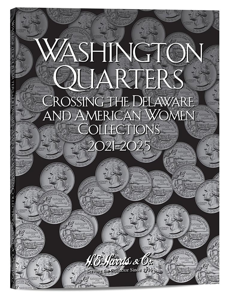 Harris Crossing the Delaware and American Women Quarters Folder 4952