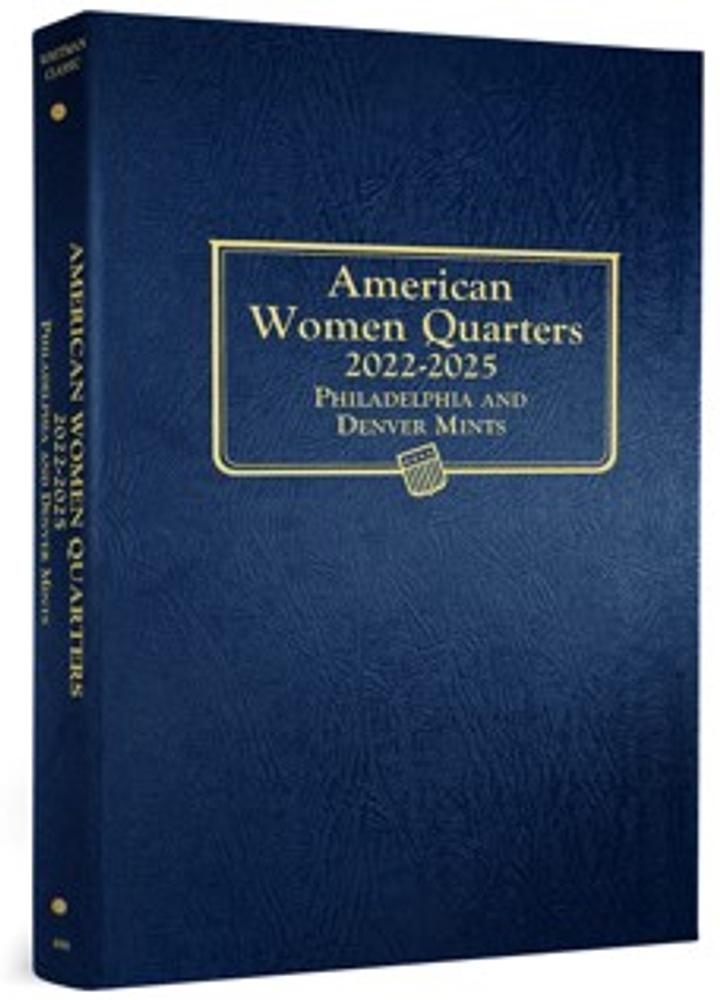 Whitman American Women Quarters 2022-2025 P and D Album 4990