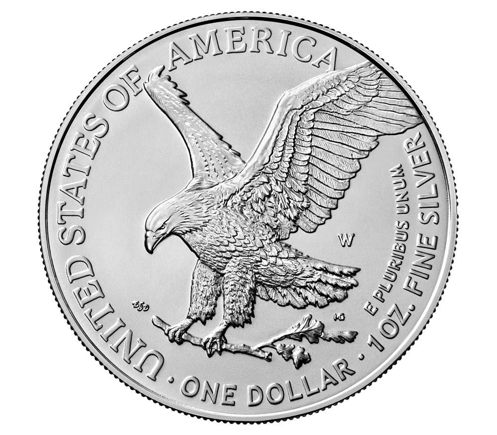 2023-W Burnished BU American Silver Eagle * 1oz Silver