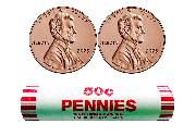 2023 P&D Lincoln Shield Cent - Union Shield Rolls