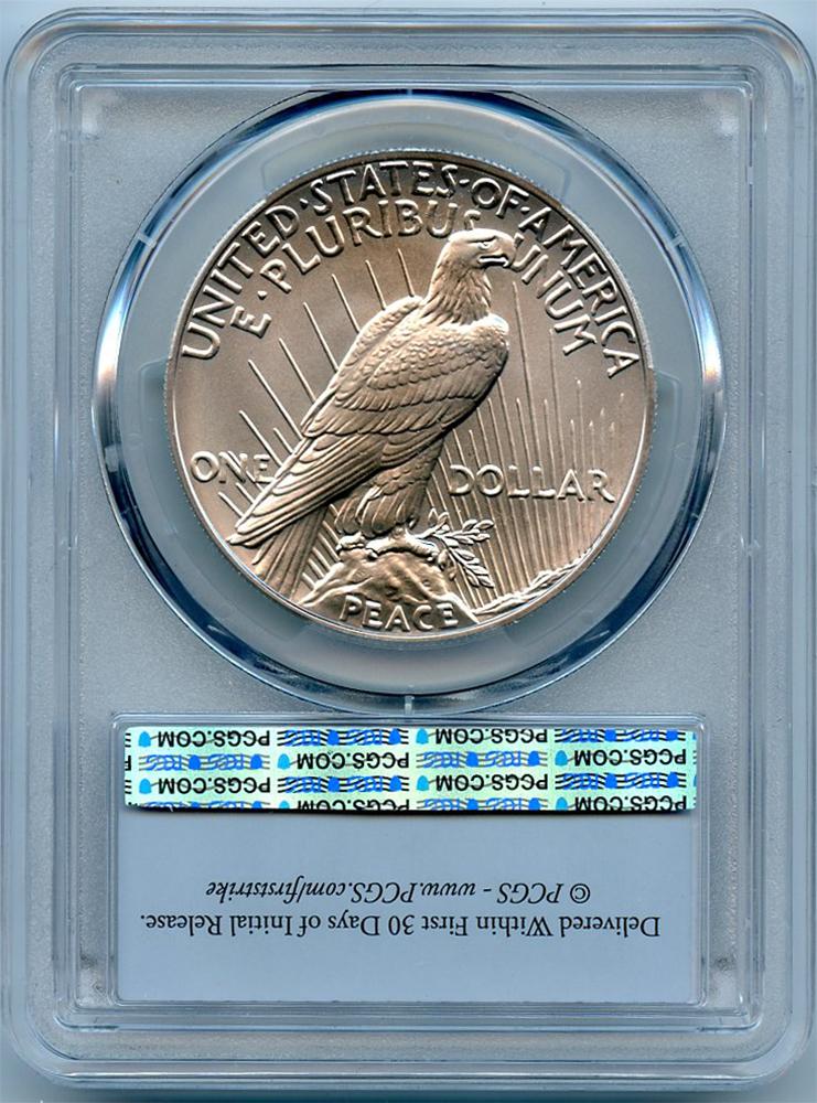 2023 Peace Silver Dollar in PCGS MS 70 First Strike