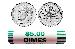 2023-D Roosevelt Dime Bank Wrapped Roll 50 Coins Gem BU