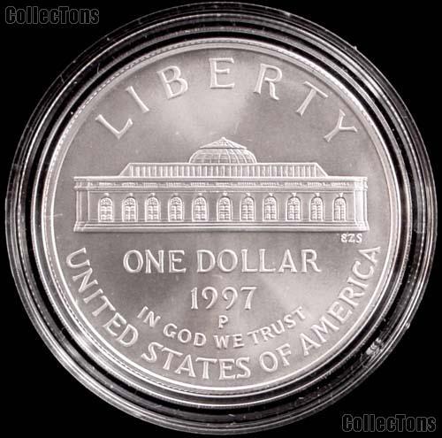 1997-P BU Botanic Garden Commemorative Silver Dollars
