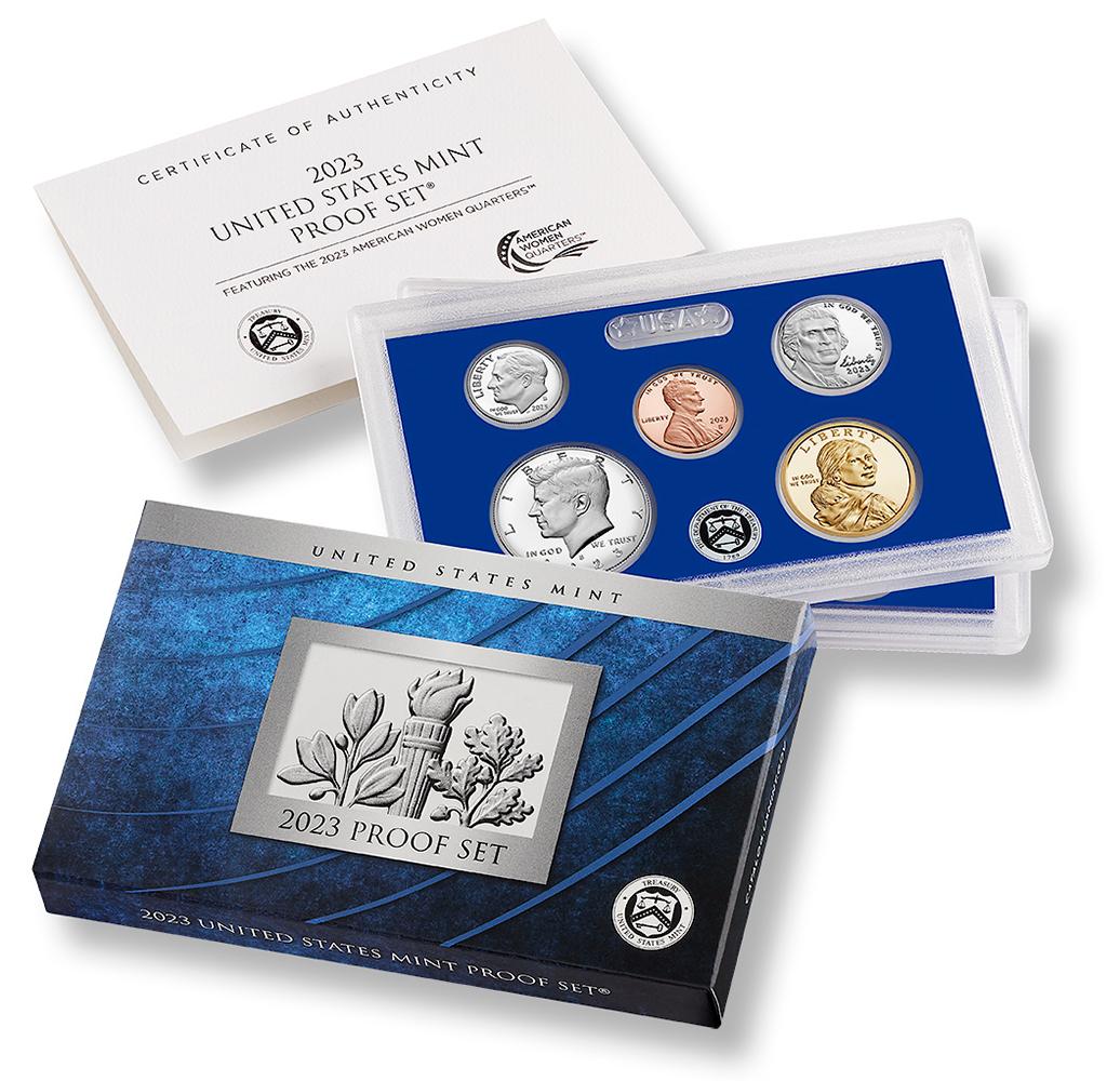 2023 PROOF SET * ORIGINAL * 10 Coin U.S. Mint Proof Set