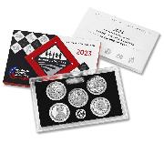 2023 American Women Quarters SILVER PROOF SET 5 Coin U.S. Mint