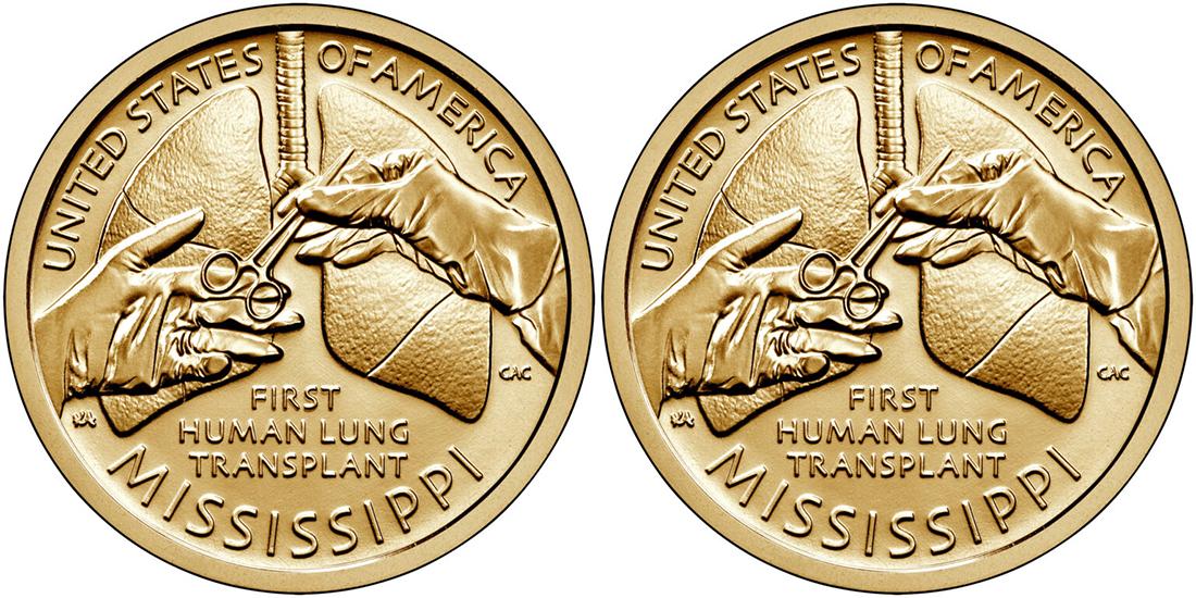 2023 P & D American Innovation Mississippi Dollars BU
