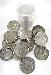 90% Franklin Silver Half Dollar Rolls - 20 Coins $10 Face