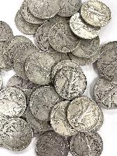 90% U.S. Silver Walking Liberty Half Dollars $1 Face Value 2 Coins