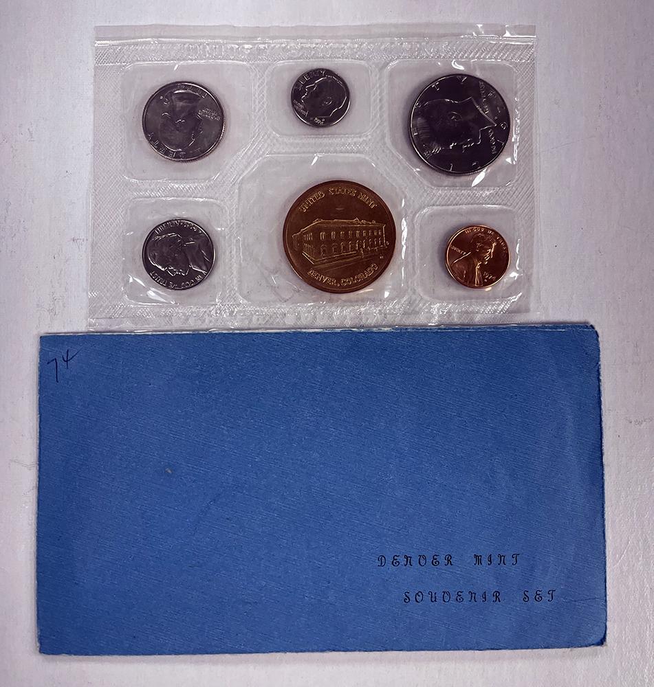 1974 Denver Mint Souvenir Set