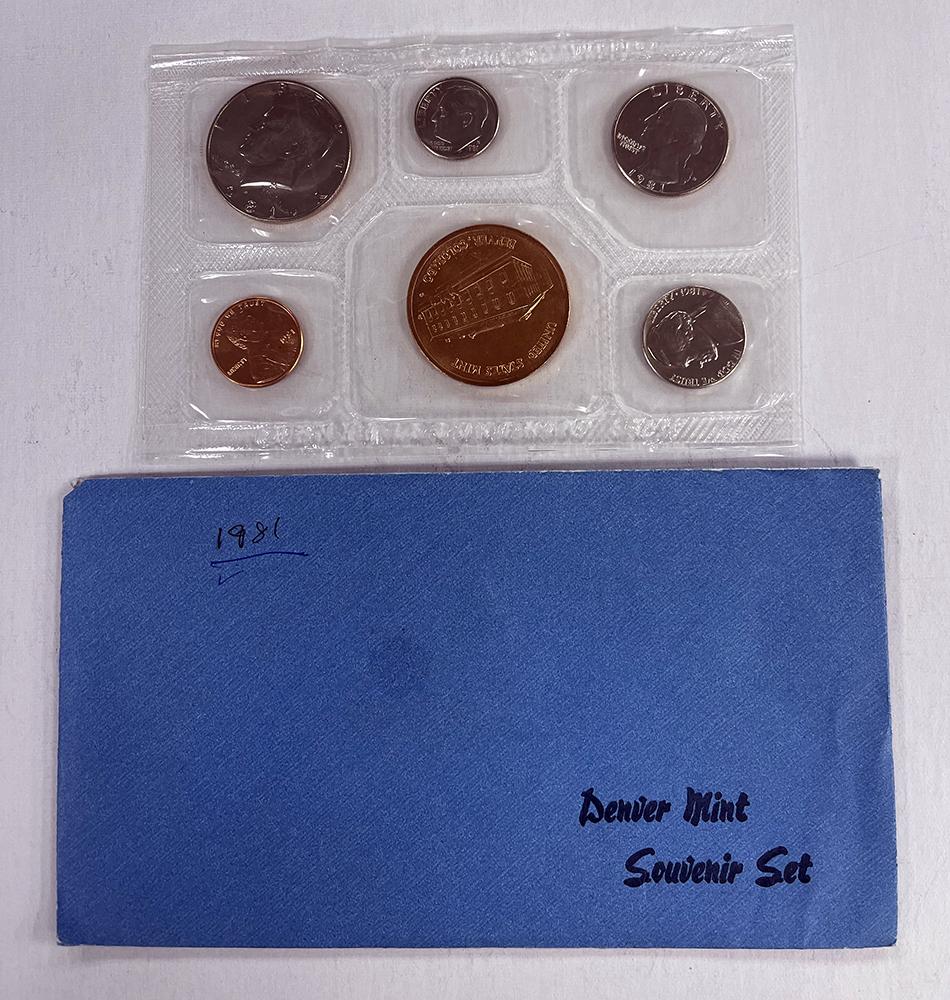 1981 Denver Mint Souvenir Set