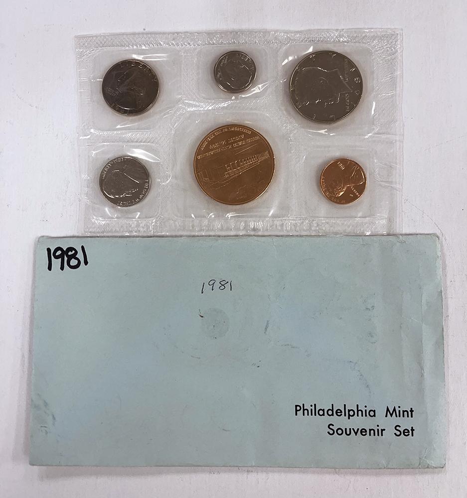 1981 Philadelphia Mint Souvenir Set